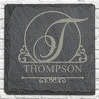 Personalized Stone Coasters | Father's Day Gifts | Custom Slate Coasters | Drink Coaster | Table Coaster | Gift for Dad