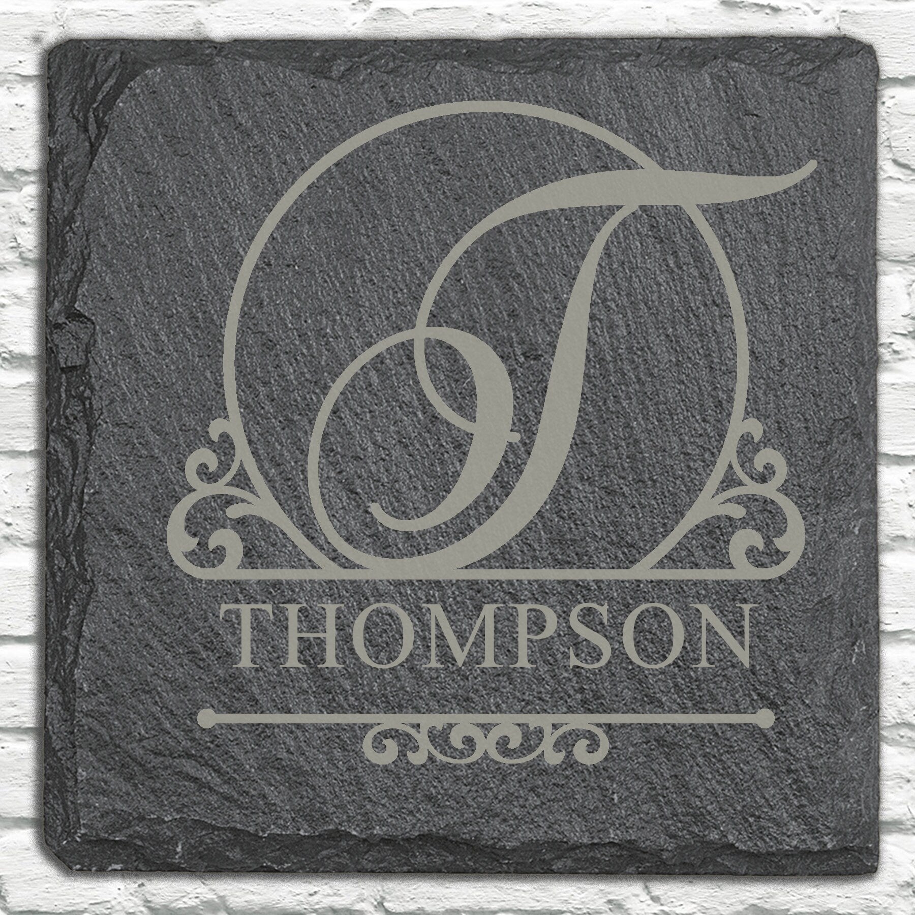 Personalized Stone Coasters | Father's Day Gifts | Custom Slate Coasters | Drink Coaster | Table Coaster | Gift for Dad