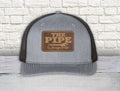 Pipe Whisperer Leather Patch Hat - Richardson 112 Snapback Trucker Hat | Plumber's Hat | Father's Day Hat | Patch Hat