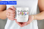 Personalized Mom's Garden Mug | Mother's Day Gift