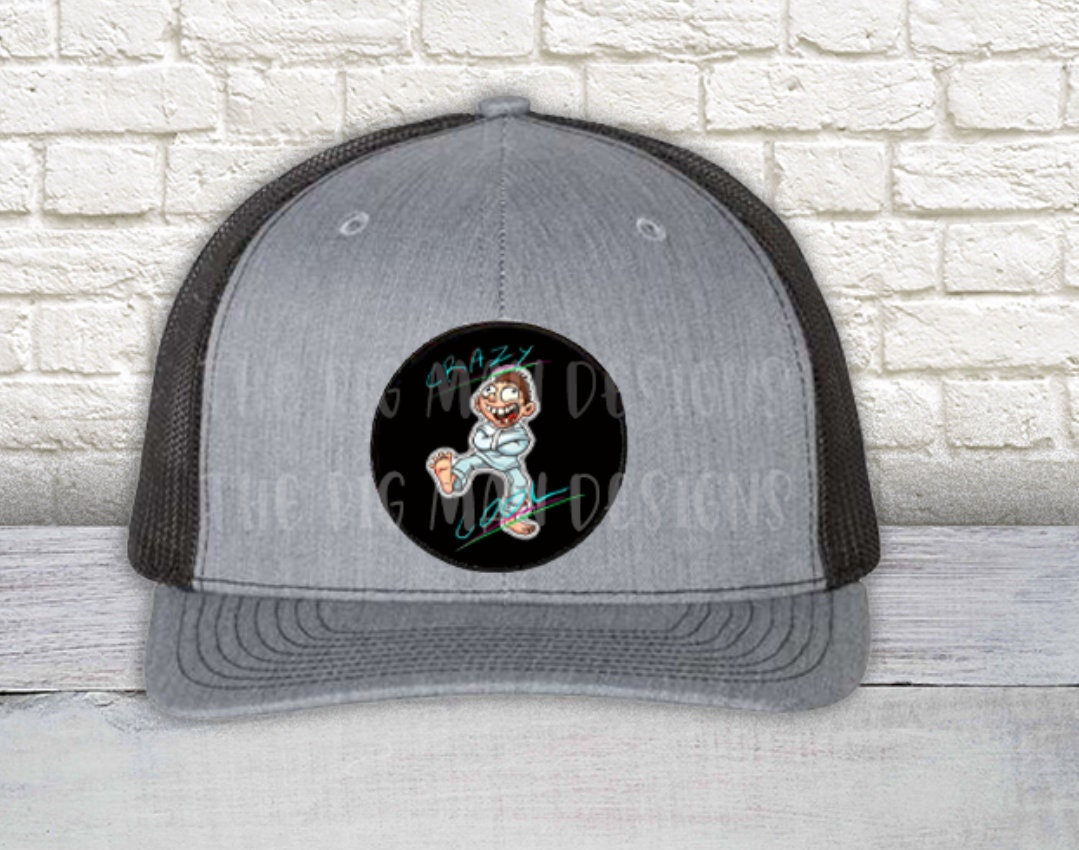 Crazy Cool Patch Hat - Richardson 112 Snapback Trucker Hat | Humorous Hat | Funny Hat | Patch Hat