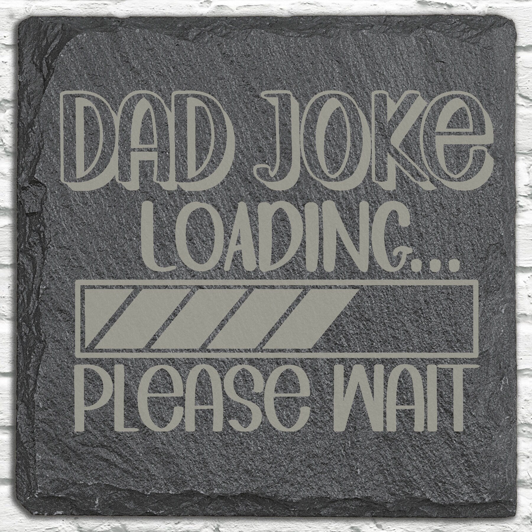 Personalized Stone Coasters | Father's Day Gifts | Custom Slate Coasters | Drink Coaster | Table Coaster | Gift for Dad