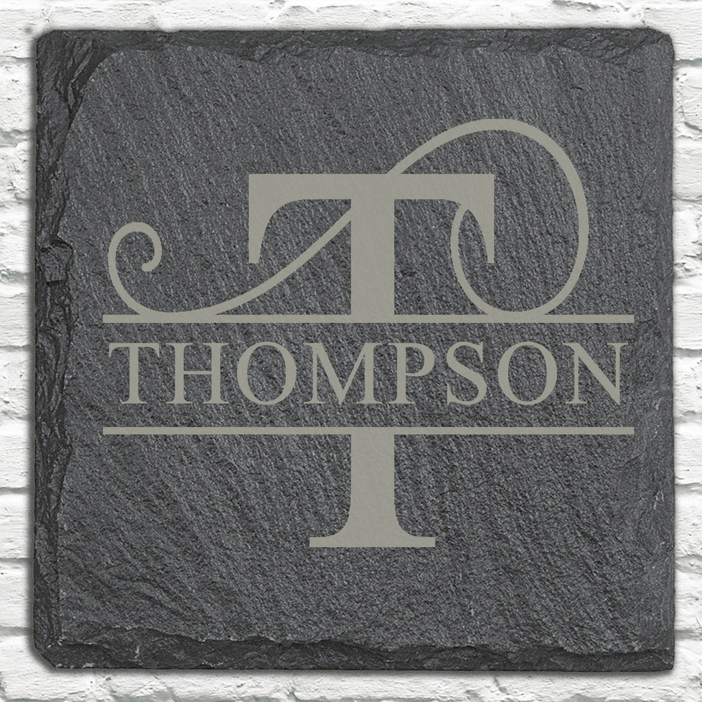 Personalized Stone Coasters | Father's Day Gifts | Custom Slate Coasters | Drink Coaster | Table Coaster | Gift for Dad