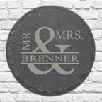 Personalized Stone Coasters | Father's Day Gifts | Custom Slate Coasters | Drink Coaster | Table Coaster | Gift for Dad