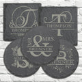 Personalized Stone Coasters | Father's Day Gifts | Custom Slate Coasters | Drink Coaster | Table Coaster | Gift for Dad