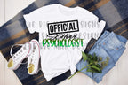 School Psychologist T-Shirt – Official Polyester Tee