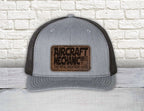 Aircraft Mechanic, The Real Aviation Hero Patch Hat - Richardson 112 Snapback Trucker Hat | Airplane Mechanic's Hat | Patch Hat