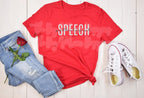 Speech Pathologist T-Shirt - Bold Letters, Softstyle Tee