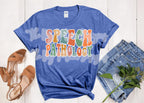 Groovy Speech Pathology T-Shirt - Softstyle Direct to Film - Customizable