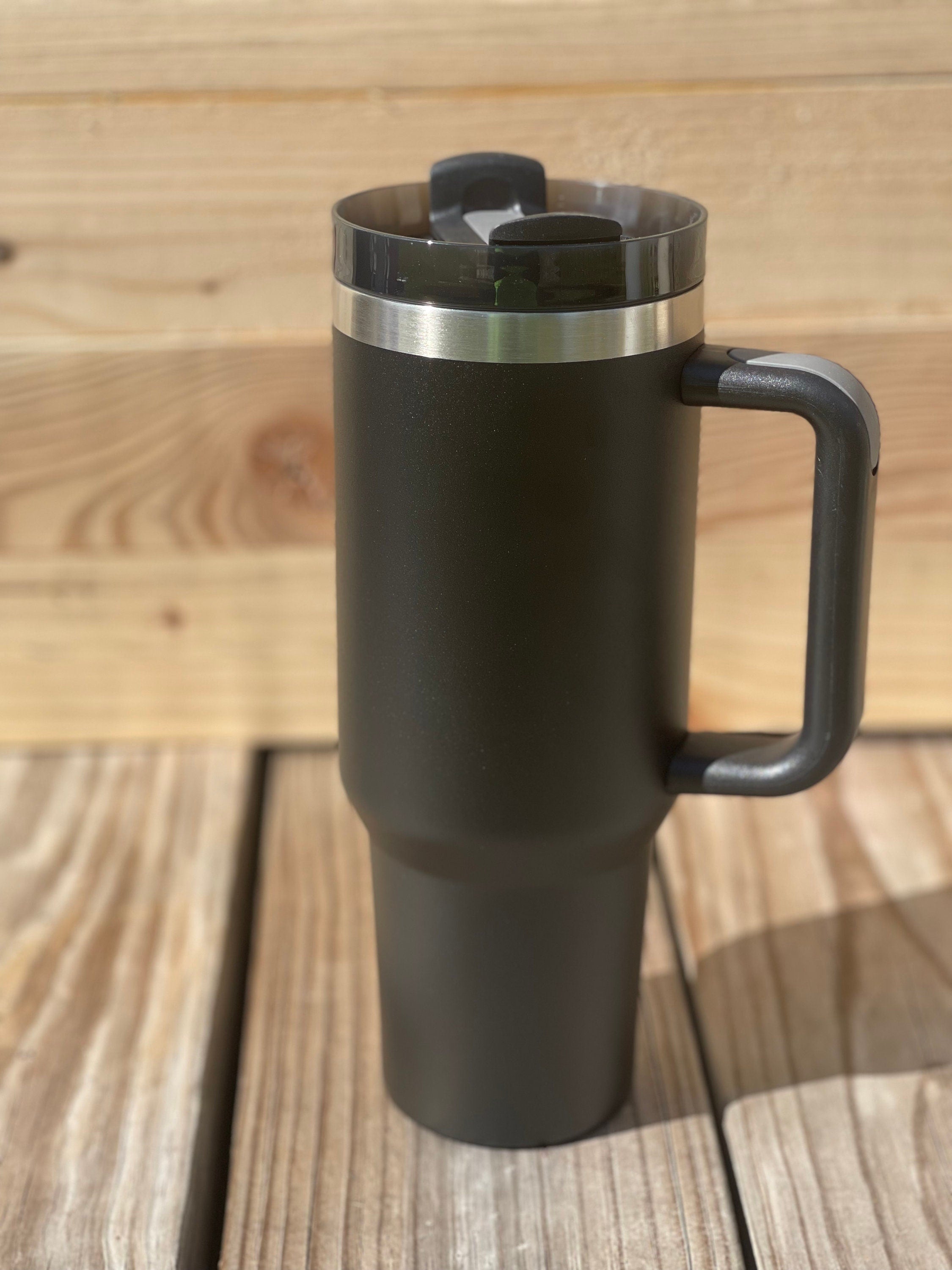 ACOTAR Personalized 40 oz Stainless Steel Tumbler with Handle, Lid, and Straw | Stanley Dupe