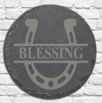 Personalized Stone Coasters | Father's Day Gifts | Custom Slate Coasters | Drink Coaster | Table Coaster | Gift for Dad