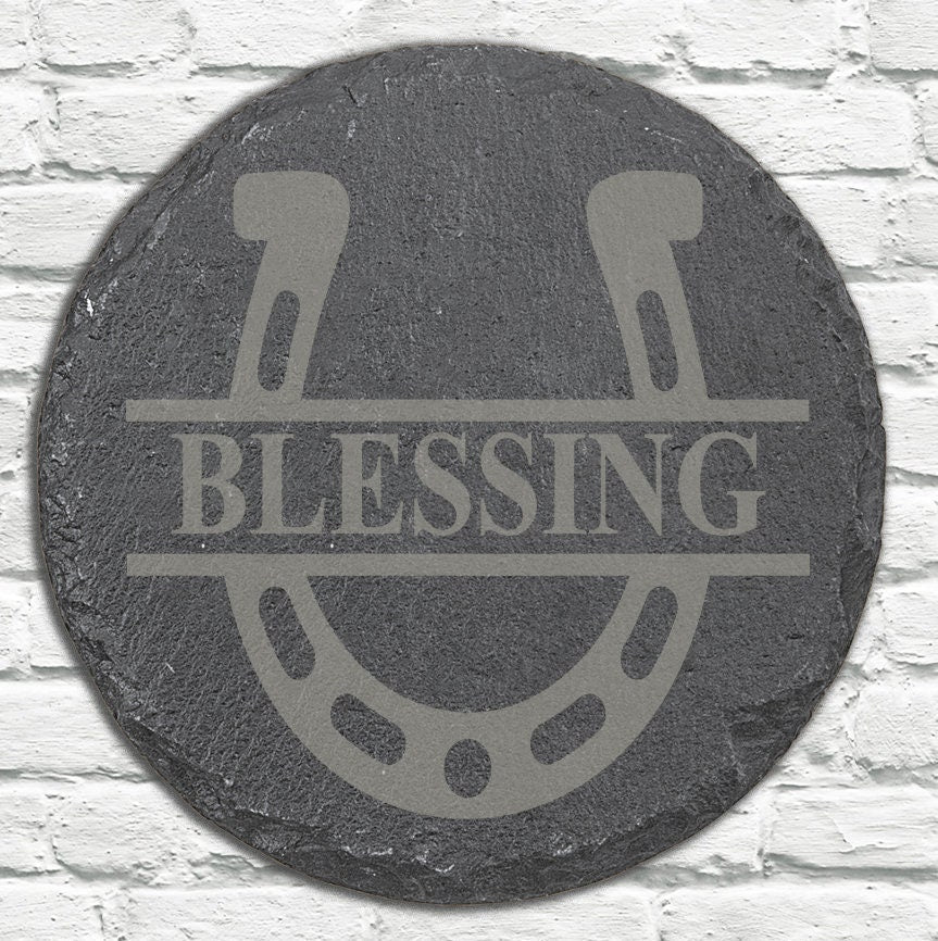 Personalized Stone Coasters | Father's Day Gifts | Custom Slate Coasters | Drink Coaster | Table Coaster | Gift for Dad