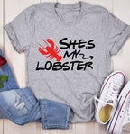 She's My Lobster Valentines Day T-Shirt | Unisex Fit