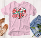 Disco Heart XOXO Valentine's Day T-Shirt