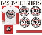 That's My Grandson Out There Baseball Grandma T-Shirt