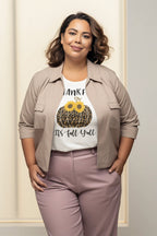 Thankful It’s Fall Y’all - Leopard Pumpkin & Sunflowers T-Shirt

🍂 Welcome Autumn in Style! 🍂

Celebrate the cozy vibes of fall with our "Thankful It’s Fall Y’all" t-shirt! This charming design features a trendy leopard-print pumpkin adorned with vibrant sunflowers, making it the perfect addition to your autumn wardrobe. Ideal for pumpkin patch visits, Thanksgiving gatherings, or simply enjoying a crisp fall day.