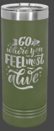 Gen X Memory Lane Tumbler – Personalized Laser Engraved Nostalgia