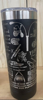 Gen X Memory Lane Tumbler – Personalized Laser Engraved Nostalgia