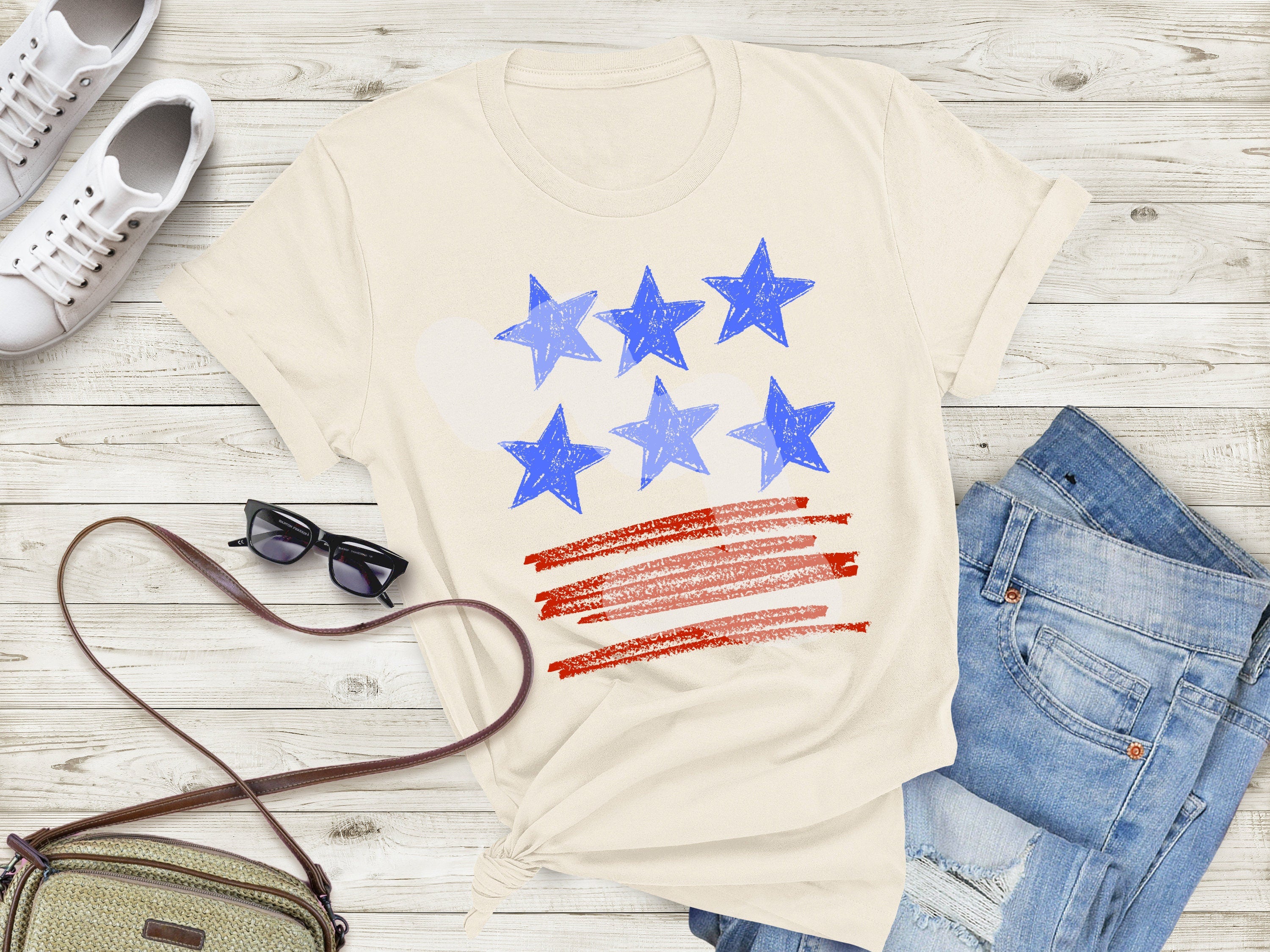 Stars and stripes direct to film ready to press thebigmandesigns.com