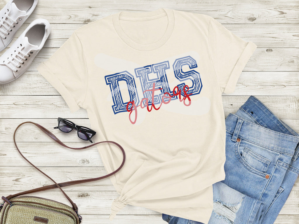 Custom Ready-to-Press DTF Transfer for T-Shirts | Perfect for Back to School | School Spirit Transfer