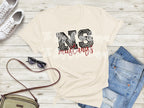 NS Mustangs Ready-to-Press DTF Transfer for T-Shirts | Perfect for Back to School | School Spirit Transfer