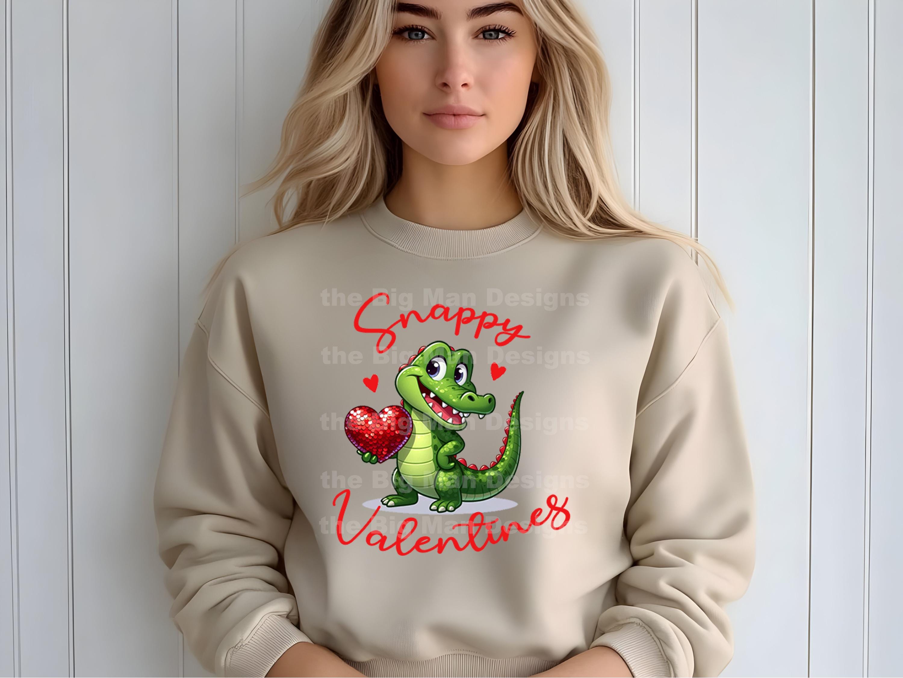 Snappy Valentines Gator Valentines Download | PNG File