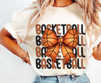 Basketball DTF Transfer Bundle | Coquette Bow, Game Day Designs (6-Pack)
