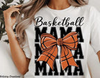 Basketball DTF Transfer Bundle | Coquette Bow, Game Day Designs (6-Pack)