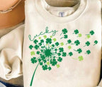 Dandelion Clover St. Patrick's Day DTF Transfer | Ready-to-Press Print