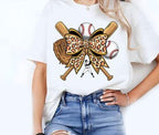 Baseball Mama DTF Transfer Bundle | Coquette Bow, Game Day Designs