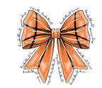 Basketball DTF Transfer Bundle | Coquette Bow, Game Day Designs (6-Pack)