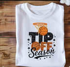 Basketball DTF Transfer Bundle | Coquette Bow, Game Day Designs (6-Pack)