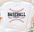 Baseball Mom DTF Transfer | Vintage Style, Ready to Press