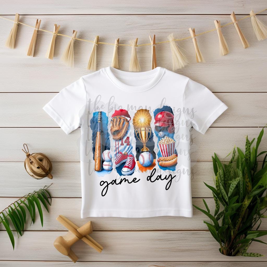 Game Day Ready: Adorable Baseball Tee for Your Toddler Tshirt