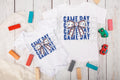 Game Day Coquette Bow Stars Baseball| Onesie Toddler Tshirt | Baseball Brother Onesie| Baseball Onesie| Baseball Toddler| Baseball Baby