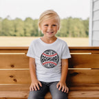 Cheer on your favorite player with this "That's My Brother" Baseball Shirt! Perfect for game days, team events, or matching family outfits. Made from Gildan Softstyle tees for a soft, comfortable fit. Available in toddler (2T-5T), youth (S-XL), and adult (S-3XL) sizes. This shirt is created using DTF printing, ensuring vibrant, long-lasting designs. on a model