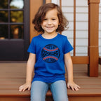 Cheer on your favorite player with this "That's My Brother" Baseball Shirt! Perfect for game days, team events, or matching family outfits. Made from Gildan Softstyle tees for a soft, comfortable fit. Available in toddler (2T-5T), youth (S-XL), and adult (S-3XL) sizes. This shirt is created using DTF printing, ensuring vibrant, long-lasting designs. blue on a model