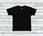 Little Sister Baseball Shirt | Pink Bow, Faux Glitter Print