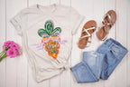 Hop into the Easter spirit with this adorable Coquette Carrot design! Featuring a brushstroke carrot that says Happy Easter with a charming coquette bow, this transfer is the perfect way to add some sweetness and playful charm to your Easter wardrobe. The design captures the joy of Easter with a delicate, whimsical touch, making it ideal for  the holiday. Whether you're crafting a shirt for yourself, a gift, or a special event, this design is sure to bring smiles. Looks great on natural!