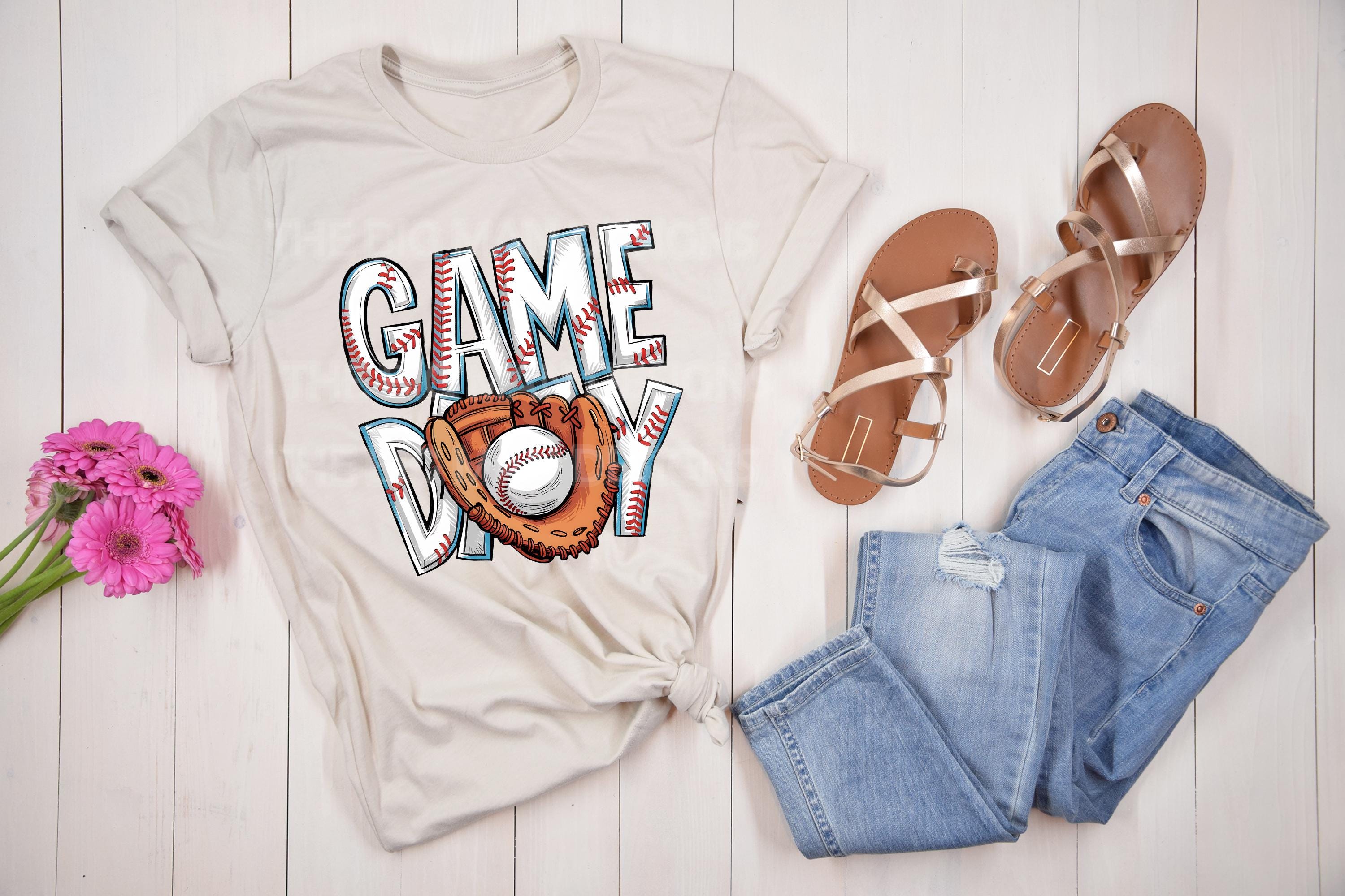 Step up your game day look with this Retro Baseball Game Day DTF Transfer! Featuring a vintage-inspired design, this transfer is perfect for creating trendy baseball shirts, sweatshirts, and more. Just press and go—no weeding required!