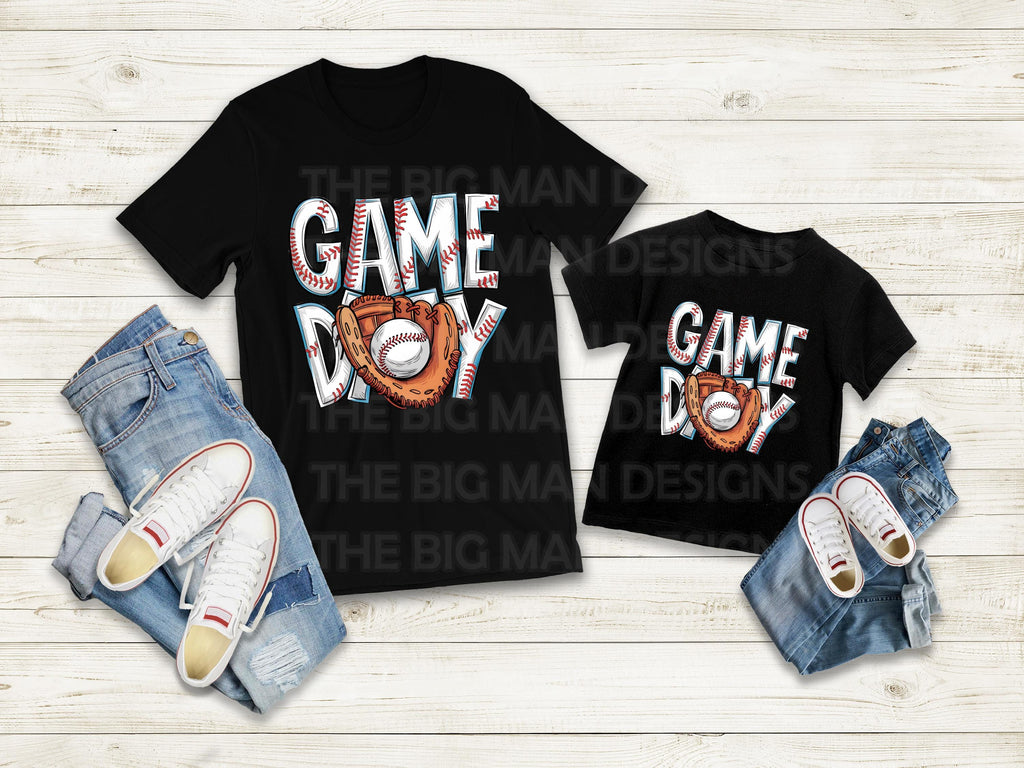 Step up your game day look with this Retro Baseball Game Day DTF Transfer! Featuring a vintage-inspired design, this transfer is perfect for creating trendy baseball shirts, sweatshirts, and more. Just press and go—no weeding required! looks great on black