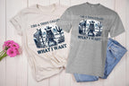 For the fearless, independent, and wild-at-heart—this "I Do a Thing Called What I Want" DTF transfer features a strong-willed cowgirl gazing off into the open wild. Perfect for adding a bold, Western touch to your t-shirts, hoodies, or tote bags. Whether you embrace the cowboy way of life or just don’t like being told what to do, this design is made for you! on natural tshirt and a grey sport tshirt