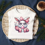 Hop into Easter with a vintage twist! This Retro Easter Bunny Blowing Bubble DTF Transfer features an adorable Easter Bunny in classic retro style, blowing a fun bubble for a playful, nostalgic feel. Perfect for anyone looking to add old-school charm to their Easter wardrobe, this transfer brings both style and fun to your holiday celebrations. Whether you're dressing up for an Easter egg hunt or just want to add a touch of whimsy to your spring look, this design is guaranteed to stand out!
