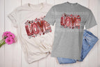 Create the perfect Valentine’s Day shirt with this ready-to-press Direct to Film (DTF) transfer! Featuring a vintage-inspired retro design, this transfer adds a touch of nostalgic charm to any t-shirt. Whether you're celebrating love, Galentine’s Day, or just want a stylish Valentine’s look, this print is a must-have! on natural and on sports grey
