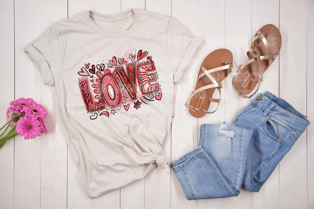 Create the perfect Valentine’s Day shirt with this ready-to-press Direct to Film (DTF) transfer! Featuring a vintage-inspired retro design, this transfer adds a touch of nostalgic charm to any t-shirt. Whether you're celebrating love, Galentine’s Day, or just want a stylish Valentine’s look, this print is a must-have! on natural