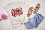 Create the perfect Valentine’s Day shirt with this ready-to-press Direct to Film (DTF) transfer! Featuring a vintage-inspired retro design, this transfer adds a touch of nostalgic charm to any t-shirt. Whether you're celebrating love, Galentine’s Day, or just want a stylish Valentine’s look, this print is a must-have! on natural