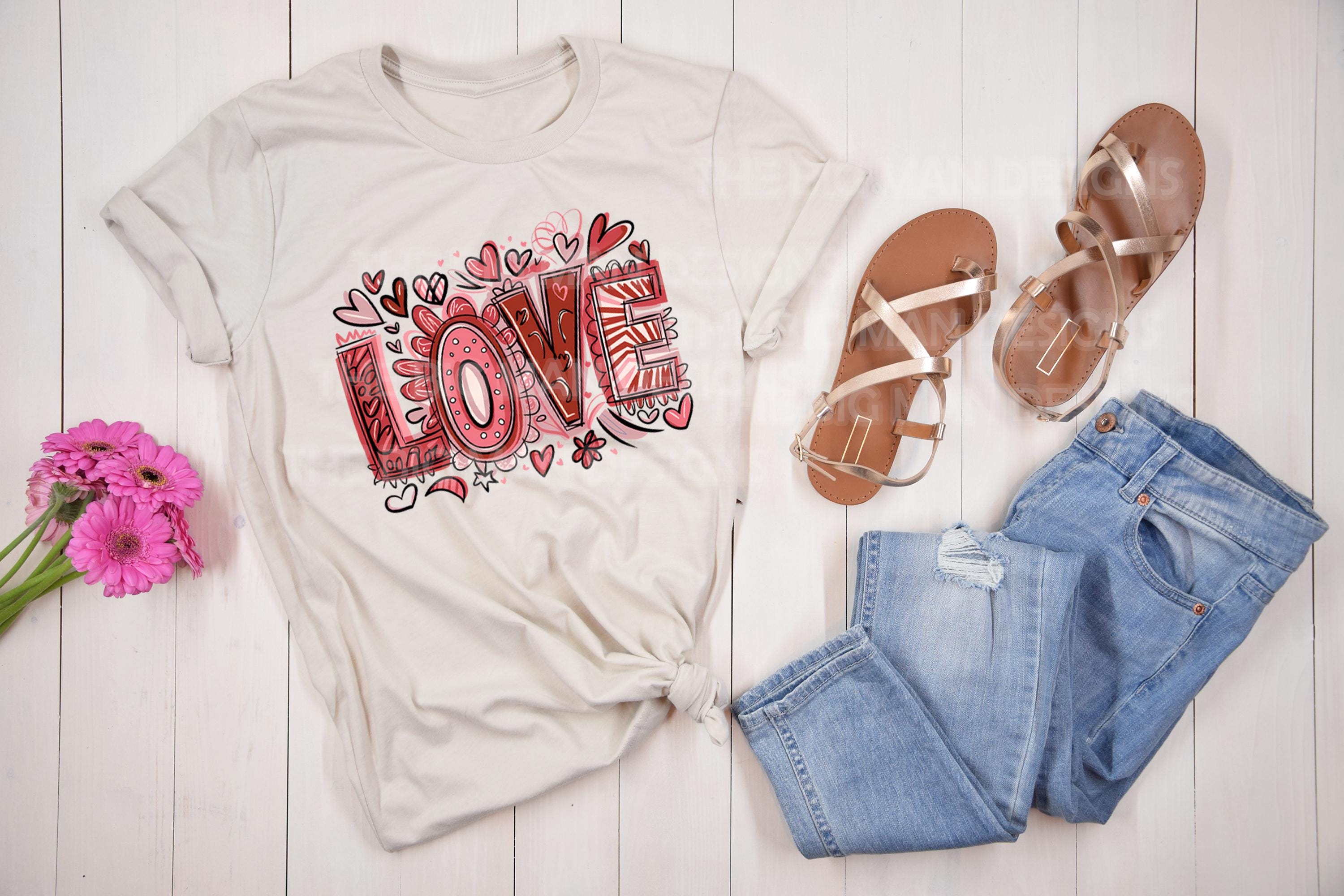 Create the perfect Valentine’s Day shirt with this ready-to-press Direct to Film (DTF) transfer! Featuring a vintage-inspired retro design, this transfer adds a touch of nostalgic charm to any t-shirt. Whether you're celebrating love, Galentine’s Day, or just want a stylish Valentine’s look, this print is a must-have! on natural