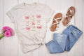 Vintage Easter Bunny DTF Transfer – Coquette Bow Shirt Print