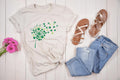 Dandelion Clover St. Patrick's Day DTF Transfer | Ready-to-Press Print