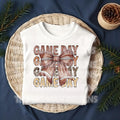 Football Coquette DTF Transfer | Girly Game Day Heat Press